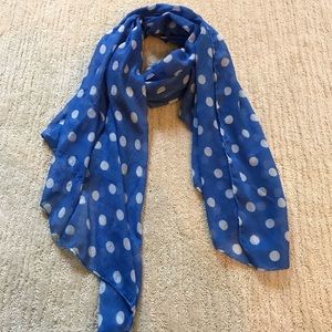 POLKA DOT LIGHT-WEIGHT SCARF